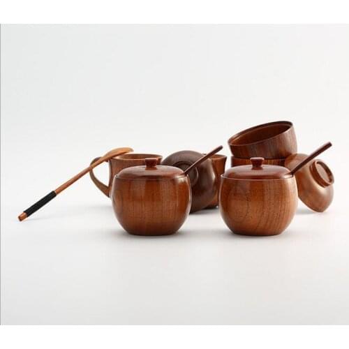 EKqming Sugar Bowls With A Spoon