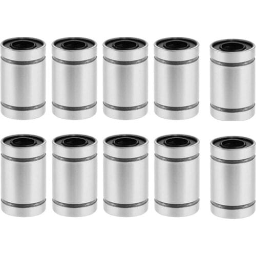 Pack of 10 LM8SUU 8 mm 8X15X17 mm Linear Ball Bearings for Reprap 3D Printer Kit Parts