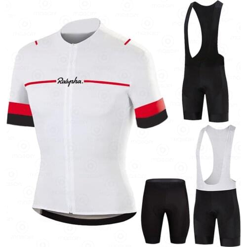 2021 Raphaful Bicycle Clothes Men Cycling Sets Summer New Road Bike Short Sleeve Clothing New Mtb Jersey Set Ropa Ciclismo