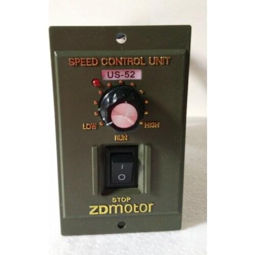 US-52, 220V AC motor speed controller, 10/15/25/40/60/90/120/140/180/200W