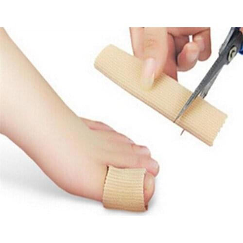 Bunion Toes Fingers Separator Divider Protector Corns Calluses Feet finger corrector Insoles Fabric Gel Silicone Tube
