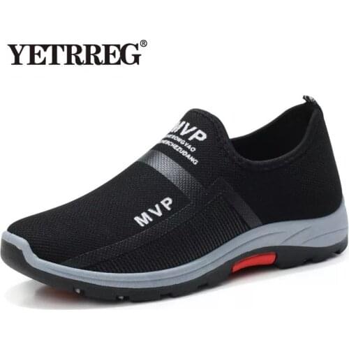 Summer Mesh Men Shoes Lightweight Sneakers Men Fashion Casual Walking Shoes Breathable Slip on Mens Loafers Zapatillas Hombre