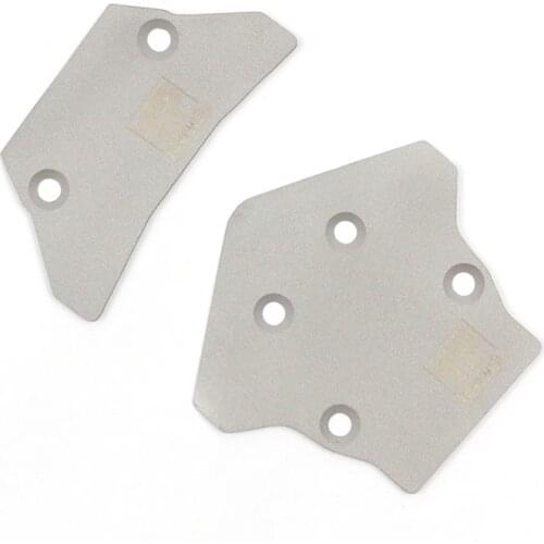 Metal Front Rear Chassis Guard Plate Pressure Plate for 1/10 TEKNO MT410 EB48.4/48.3/ET48.3 RC Car Parts