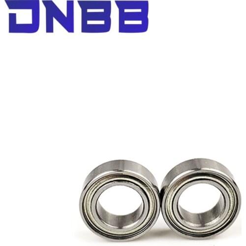 DNBB Bearings 10pcs MR74ZZ 4*7*2.5mm/ 10pcs MR74 MR74( without shields) 4x7x2mm Miniature Ball Bearing