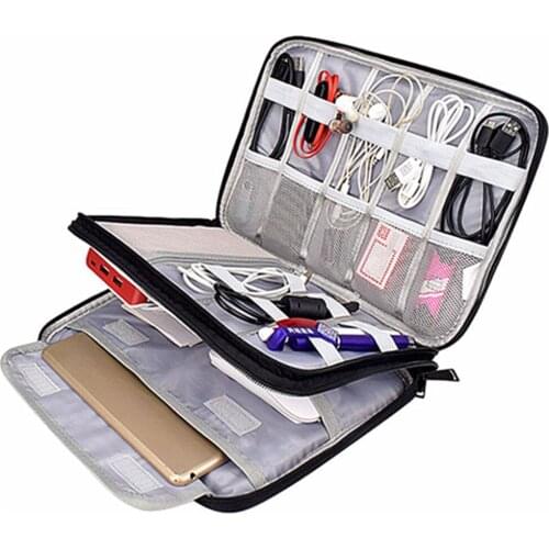 Waterproof Digital Accessories Storage Bag U Disk Data multi-function storage bag Earphone Power Bank Travel Protective Sleeve