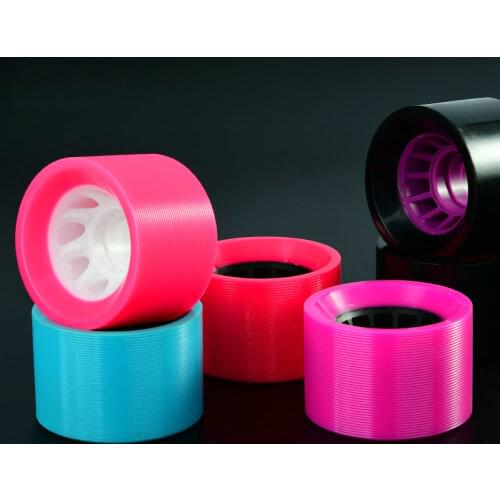 60x40mm roller skate wheel skateboard wheel roller skating shoe wheel line PU high elastic wear resistant skateboard wheel