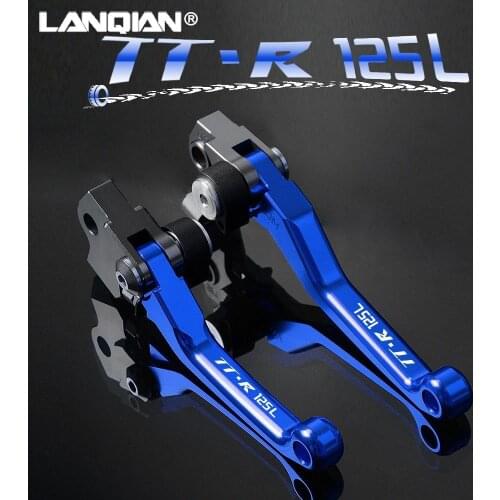 For Yamaha TTR 125 L TTR125L 2000-2017 2014 2015 2016 Brake Clutch Lever Dirt Pit Bike Brake Clutch Levers Grips Accessories