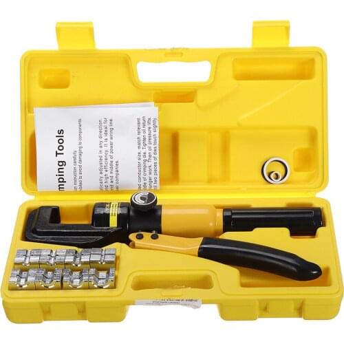 YQK-70 4-70mm2 Pressure 8T Hydraulic Crimping Tool Cable Lug Crimper Plier Hydraulic Compression Tool