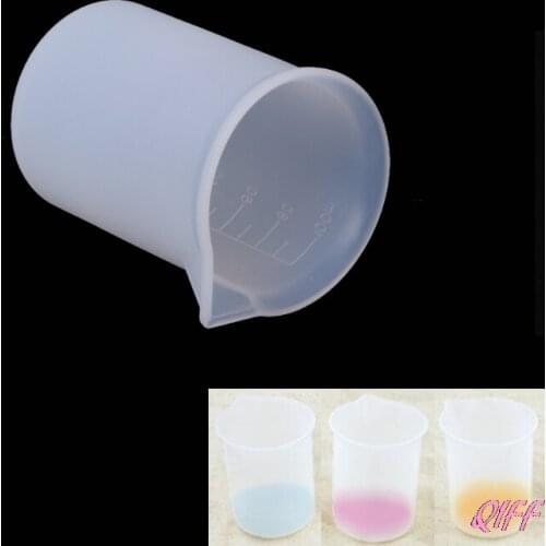 100ml Measuring Cup Silicone Resin Glue Tools Jewelry Making Handmade Craft DIY