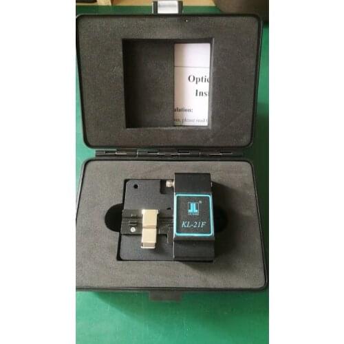 [100% New] Original Jilong KL-21F Fiber Cleaver High Precision Optical Fiber Cutter