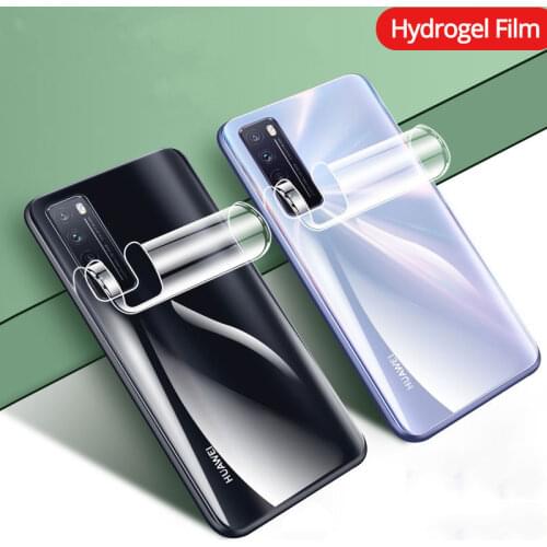 ２PCS Back Hydrogel Film On For Huawei Y8p y7p y6p y5p p40 p30 mate 40 pro plus lite e p smart 2021 2020 Screen Protector Film
