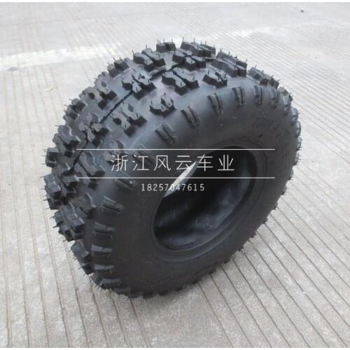 1 pc ATV go kart accessories beach car agricultural tools snow sweeper 15x6.50-7 inch off-road tire15x6.50- 7 tubeless tire
