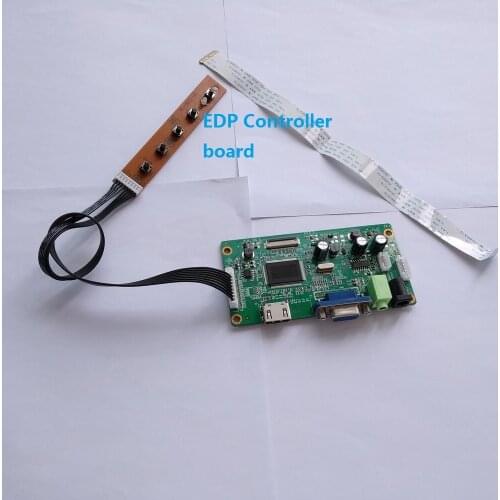 For B140HAN04.3 monitor 1920X1080 SCREEN display DIY LCD 14" EDP 30Pin Controller board KIT VGA DRIVER