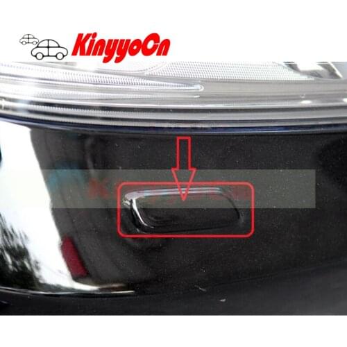 Kinyyocn For lexus ES240 ES350 ES300h 2006 07 08 09 10 11 2012 Front Bumper Headlight Water Spray Nozzle Cover Lid Spray Cap