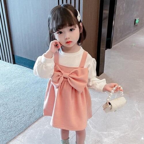 Girls' suits spring and autumn 2021 new female baby net red children foreign style children Korean girl autumn two-piece suit