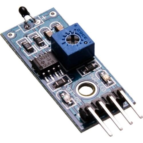 Glyduino 4 Pin Infrared Thermal Sensor Module Temperature Switch Module Thermistor Sensor for Arduino/51/AVR/PIC