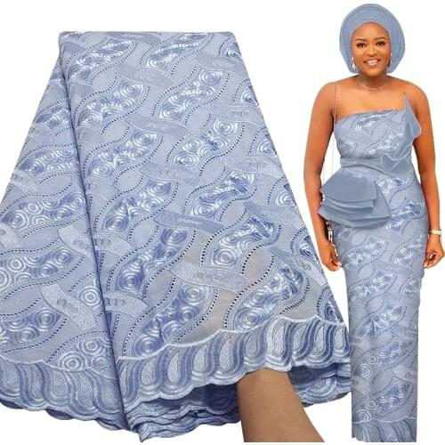 Fabricbob Latest Swiss Voile Lace In Switzerland Dubai 2021 Party Rhinestone Embroidery African Lace Fabric 2.5 Yards