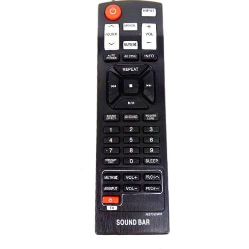 NEW Remote Control AKB73575401 For LG Sound Bar NB5540A NB5541 NB2430A NB4540 NB3250A Fernbedienung