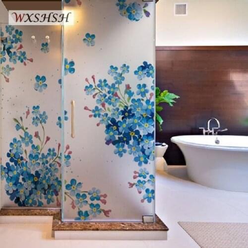 Custm Size Window Film Electrostatic Sun-Blocking Privacy Protection Home Decoration Removable Reusable Frosted Tint-Film