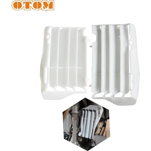 OTOM Motorcycle Radiator Louvers Engine Oil Cooler Heatsink For HONDA CRF250R 2015-2017 CRF450R 2015-2016 Wind Deflector Grille