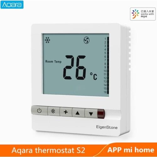 Aqara thermostat S2 EigenStone smart Air conditioner temperature control central aircon switch controller for xiaomi mihome