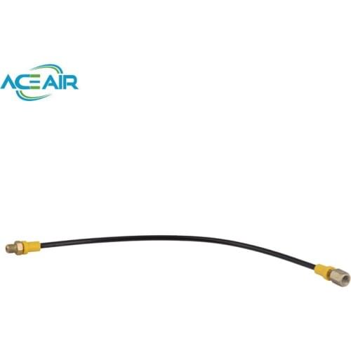 PCP Paintball High Pressure Hose Nylon Tube 300bar/4500psi HP Hoses 1/8NPT Female 1/8BSPP Male Connection 40cm Long