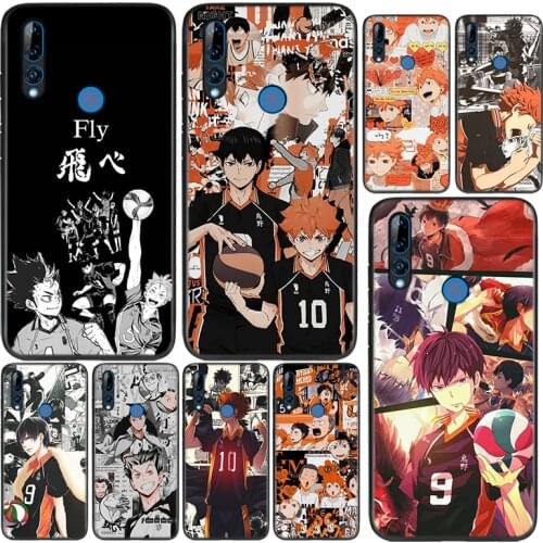 Silicone Cover Haikyuu Hinata Attacks For Huawei Honor 9 9X 9N 8S 8C 8X 8A V9 8 7S 7A 7C Pro lite Prime Play 3E Phone Case