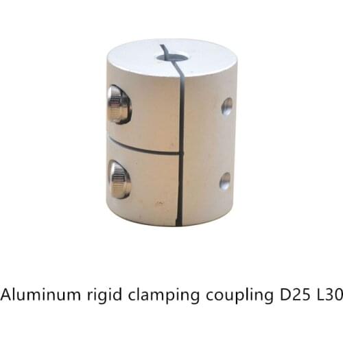 D25L30 5/6/6.35/8/10/12mm Aluminum Flexible Shaft Coupler clamping Rigid Coupling Motor Connector D25 L30