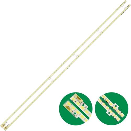 2pcs LED strip 72leds For Samsung 46'' 2011SVS46-FHD-5K6K RIGHT+LEFT JVG4-460SMB-R1 BN64-01644A UE46D5000 UE46D6000 UN46D6000
