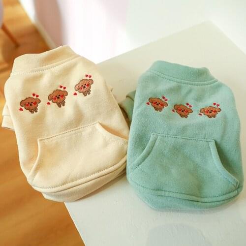 Dog Pet Hoodie Sweater Doggie Design Cat Coat Jacket Autumn/Winter Clothes 2 Colours