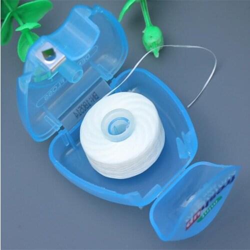 50M Micro Wax Peppermint flavor Dental Flosser Interdental Brush Teeth Stick Toothpicks Floss Pick Oral Hygiene Clean Wire