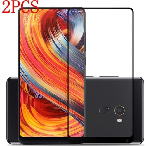 2PCS Full Cover Tempered Glass For Xiaomi Mi Mix Screen Protector protective film For Xiaomi Mi Mix glass