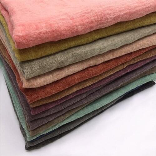 2021 Fashion Designer Linen Cotton Scarf Women Solid Color Muslim Hijab Scarves Shawls Plain Big Pashmina Wrap Head Hair Scarf