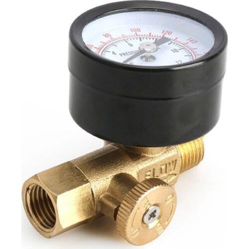 2021 New Air Pump Pressure Regulator Gauge Compression Spray Paint Air Compressor Filter
