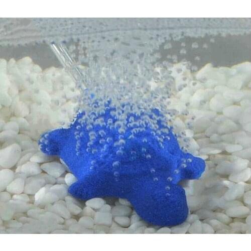 Turtle Shape Fish Tank Air Bubble Stone Diffuser Fish Tank Aerator Oxygen Pump Ornament Deco
