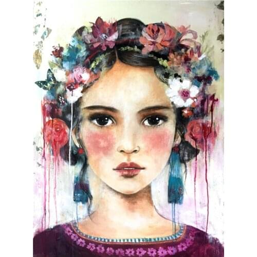 Special shaped diamond painting girl diamond mosaic sale icons diamond embroidery cross stitch Not folding canvas Handicraft