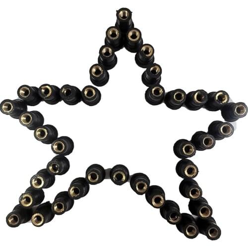 10PCS M5x16mm Motorcycle Windscreen Windshield Bolts Screws Nut Fastener For Honda Suzuki Yamaha Kawasaki