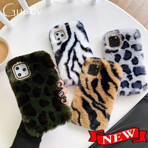 Phone Case For Huawei Honor V30 7X 8X Max 9X X10 V8 V9 V10 V20 Lite Play 3 3e 4 4t Pro Luxury Fluffy Plush Warm Fashion Cover