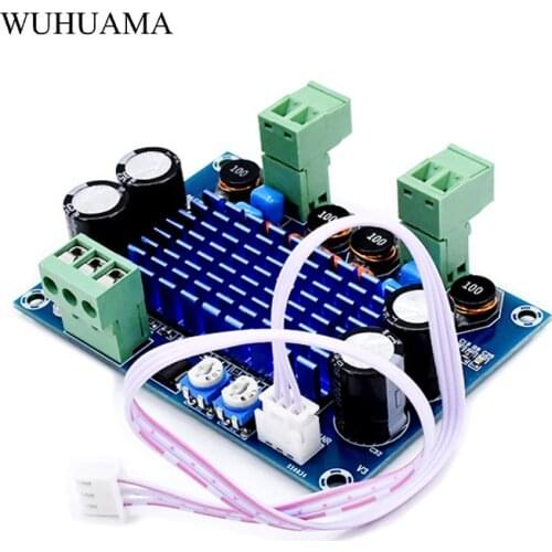 DC5-28V TPA3116D2 Amplifiers 120W*2 2.0 Digital Stereo Amplifier Audio Board High Power Amplificador de Audio