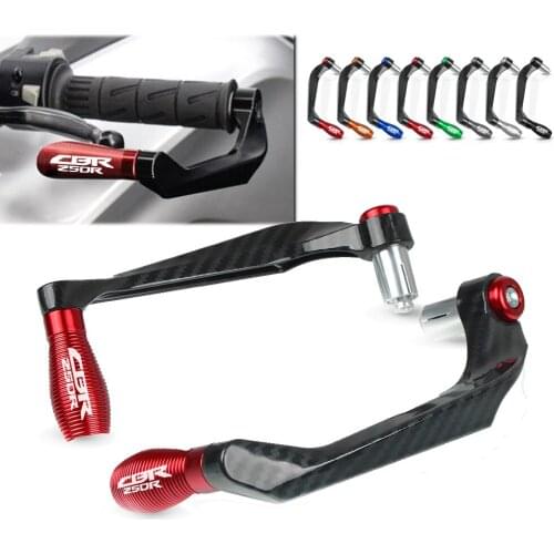 For Honda CBR250R CBR 250R CBR 2011-2013 2012 Motorcycle 7/8" Handlebar Grips Guard Brake Clutch Levers Hand Guard Protector