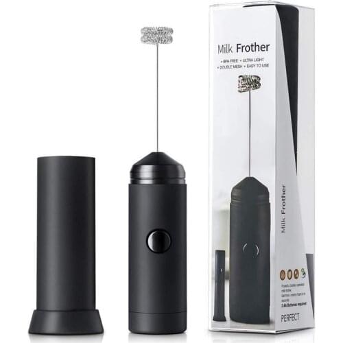 Whisk Electric Milk Frother For Coffee Cappuccino Creamer Milk Jugs Kitchen Frother Stainless Steel Spring Whisk Hand Milk Foame