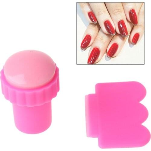 Nail Art Polish Manicure Stamp Set Stamping Plates Stamper Scraper Kit DIY Nail Art Tools #11