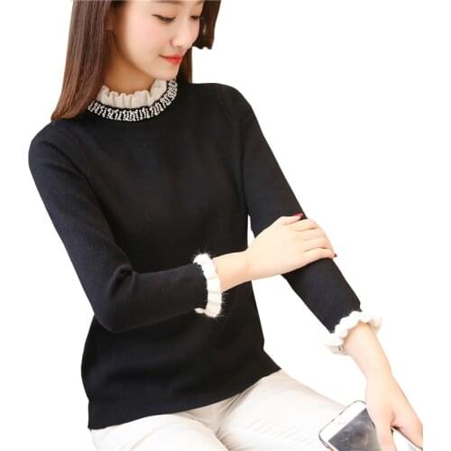 Autumn Sweater Women Thick Warm Knitted Pullovers Female Jumper Tricot Turtleneck Pullover Womens Winter Tops Pull Femme