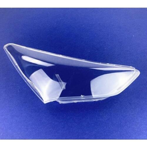 Car Front Headlight Cover For Hyundai Santafe IX45 2013-2017 Auto Lampshade Lampcover Head Lamp light glass Lens Shell Caps
