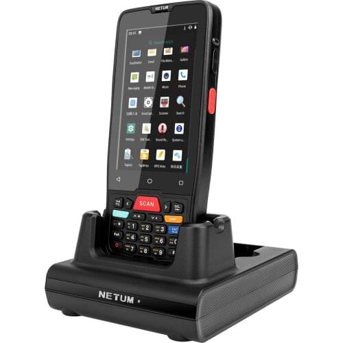 NetumScan Handheld PAD with Android 9 operating system,Rugged PDA Scanning 1D 2D codes with WIFI ,4G GPS and NAF Optional