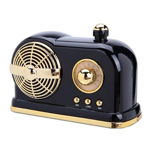 Retro wireless audio,Mini Portable Bluetooth Speaker Colorful HIFI Stereo Illuminate Wireless Speaker