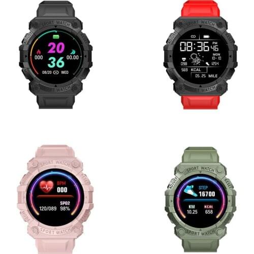 FD68 Men Smart Watch 1.44" Round Screen Multifunction Health Tranking Bluetooth 5.0 Calls Women Smart Wirstband For IOS/Android