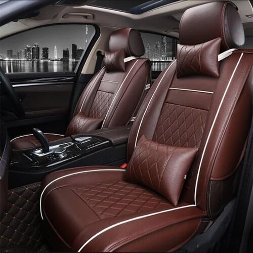 Universal PU Leather car seat covers For LandRover all models Range Rover Freelander discovery evoque auto accessories