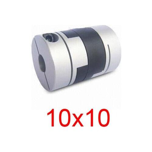 10x10 10mm 10mm double slider coupling,oldham type shaft flexible coupling,Servo motor stepper clamp type coupler D20 L33