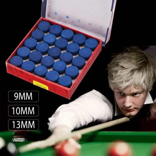 50Pcs/set 9/10/13mm Billiard Pool Cue Tips M Hardness Table Billiard Snooker Cue Stick Tip Billiard Cue Accessories